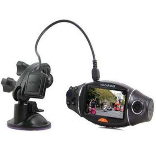 MINI TELECAMERA PER AUTO DOPPIA TELECAMERA FULL HD AUTO IN SOSTA INFRAROSSI DVR