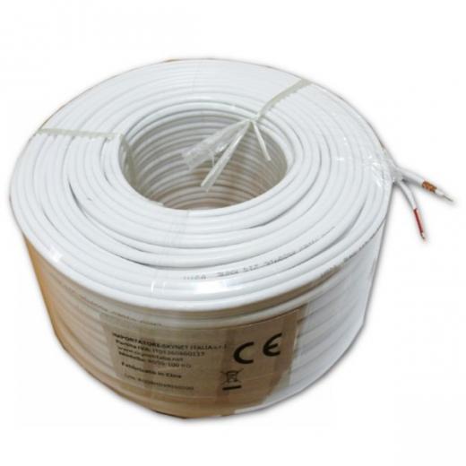 MATASSA DI CAVO RG59 100 METRI ADATTO PER TELECAMERE AHD