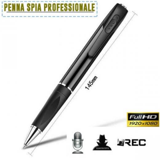PENNA SPIA TELECAMERA INTEGRATA VIDEOCAMERA NASCOSTA INVISIBILE PER SPY