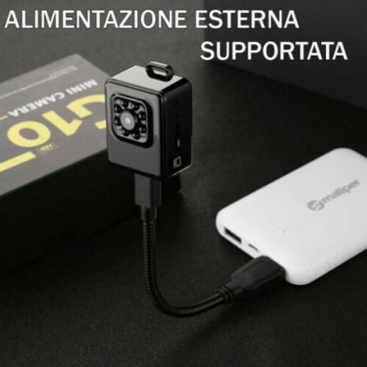 TELECAMERA MICRO SPIA INFRAROSSI INVISIBILE MICROSPIA
