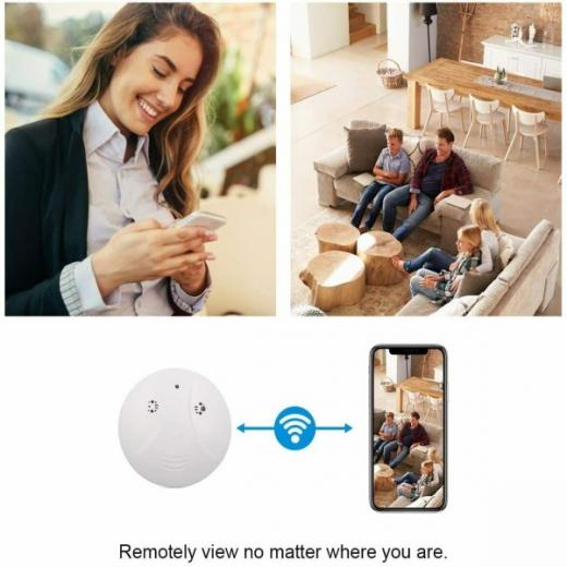 TELECAMERA HD SPYCAM NASCOSTA MICROCAMERA IN RILEVATORE DI FUMO