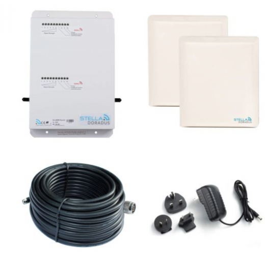 R2-SOHO - Ripetitore Amplificatore StellaDoradus - Dual Band GSM, LTE / 4G 800MHz - 1000mq -