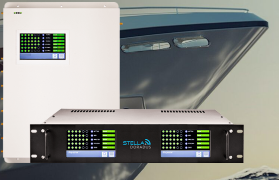 RouterAmp Marine RA 2X EU W amplificatore cellulare esa banda 5G 4G 3G 2G per router di bordo fino a 60 km dalla costa