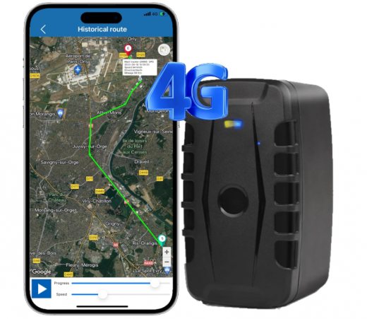 Localizzatore GPS magnetico 4G batteria 20Ah