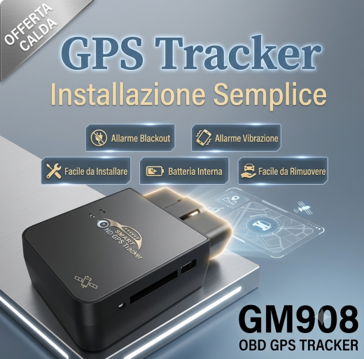 Localizzatore GPS OBD per auto e camion