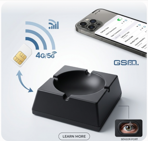 Posacenere con microspia GSM VOX nascosta ceneriera spia