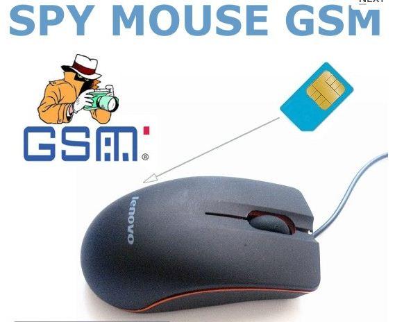 MICROSPIA GSM NASCOSTA IN MOUSE USB  RICARICA CONTINUA