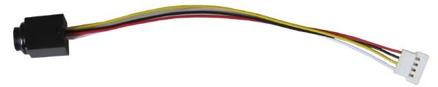 MINI CAMERA CCTV ALTA RISOLUZIONE 008 lux 520 linee  USCITA AUDIO