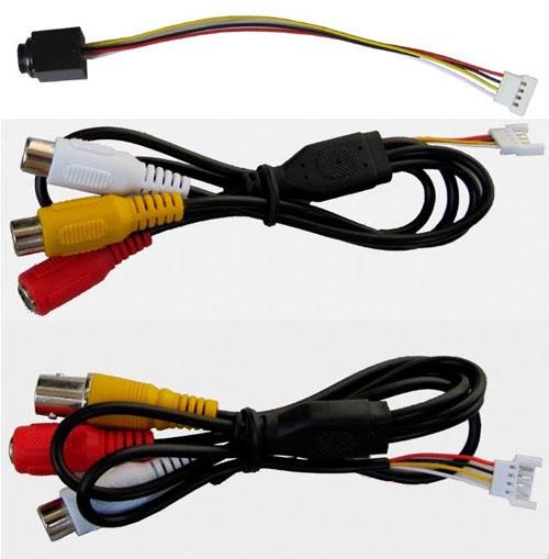 MINI CAMERA CCTV ALTA RISOLUZIONE 008 lux 520 linee  USCITA AUDIO