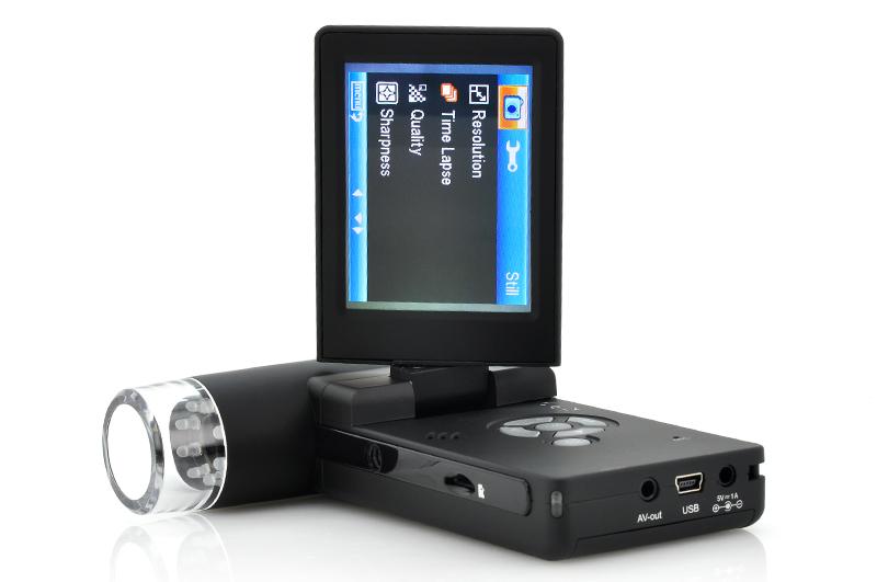 MICROSCOPIO PORTATILE DIGITALE CON INGRANDIMENTO FINO A 250x