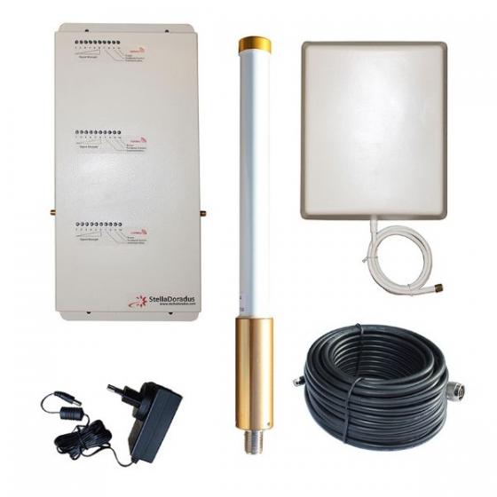 RIPETITORE DI SEGNALE PER BARCHE  MARINEBOOST 3 1  RIPETITORE TRIBAND  1000m2