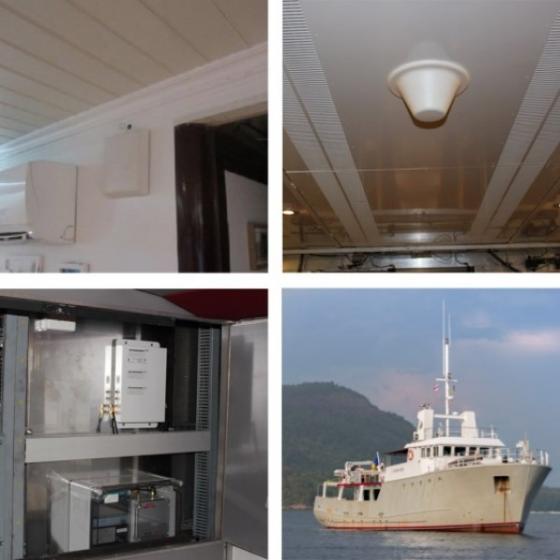 RIPETITORE SEGNALE PER BARCHE  MARINEBOOST 5 1 RIPETITORE PENTABAND  1000m2