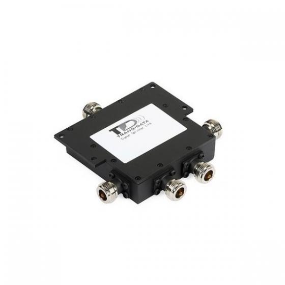SPLITTER 4 VIE  PER COLLEGARE 4 ANTENNE INTERNE AD UN SOLO RIPETITORE