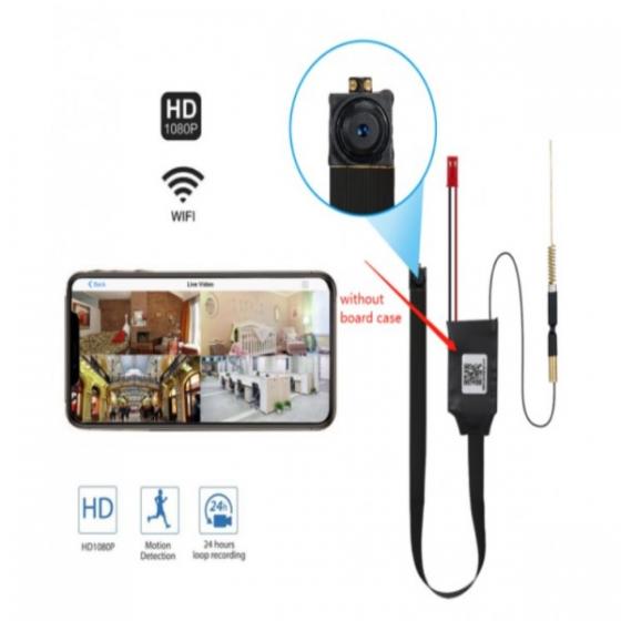 TELECAMERA NASCOSTA S  MINI CAM WIFI RISOLUZIONE 1080p CONNESSIONE REMOTA P2P
