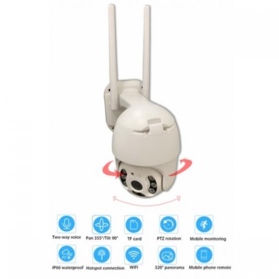 TELECAMERA MINI IP WIFI AD ALTA RISOLUZIONE  SD CARD FINO AM 128 GB