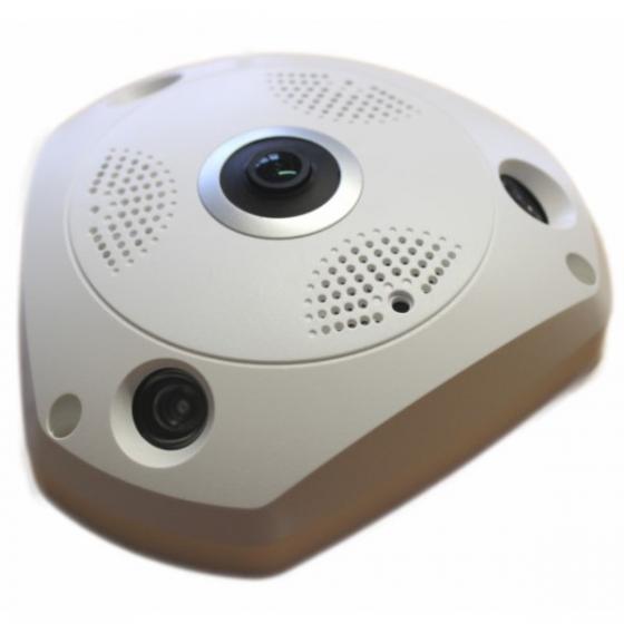 TELECAMERA AHD  1080p  LENTE FISSA 1 75   3 LED VISIONE 360 GRADI