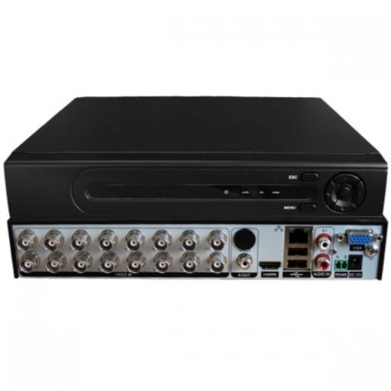 VIDEOREGISTRATORE DIGITALE IBRIDO  DVR 16 CANALI AHD ALTE PRESTAZIONI