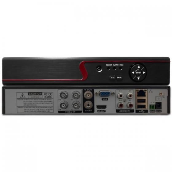 VIDEOREGISTRATORE DIGITALE IBRIDO  ULTRA HD  4 CANALI FINO 8 MPX AHD