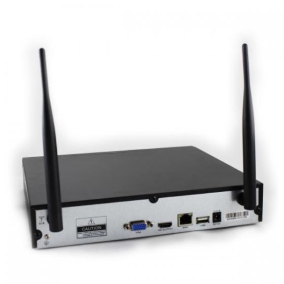 NVR VIDEOSORVEGLIANZA 4 CANALI WIRELESS 1080p  COMPATIBILE CON SMART KIT WIFI