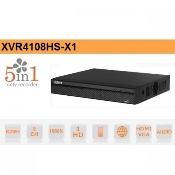DVR 8 CANALI XVR DAHUA HD CVI TVI AHD ANALOGICO IP 1080N H265