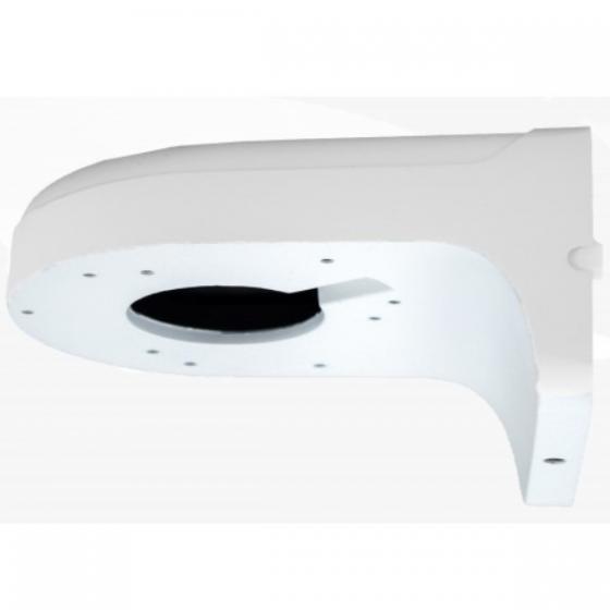 STAFFA DI FISSAGGIO A PARETE PER TELECAMERE DOME  WATERPROOF  ALLUMINIO