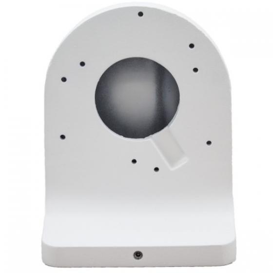 STAFFA DI FISSAGGIO A PARETE PER TELECAMERE DOME  WATERPROOF  ALLUMINIO