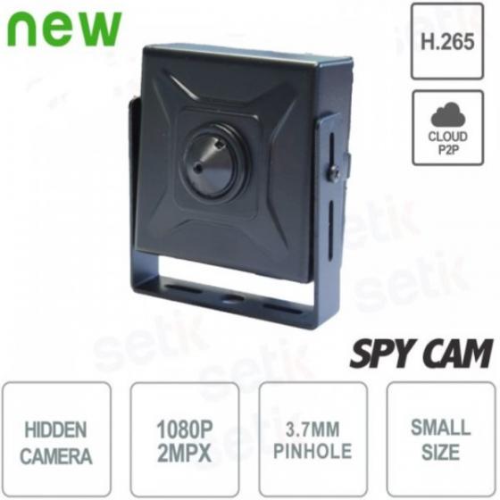 TELECAMERA NASCOSTA IP 2 MEGAPIXEL PINHOLE 3 7MM H265