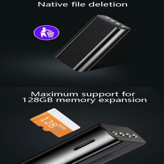 MINI MICRO REGISTRATORE VOCALE AMBIENTALE SPY PROFESSIONALE USB 8GB