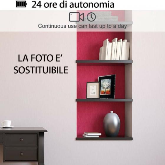 TELECAMERA SPY NASCOSTA IN CORNICE PORTAFOTO PROFESSIONALE ALTA RISOLUZIONE