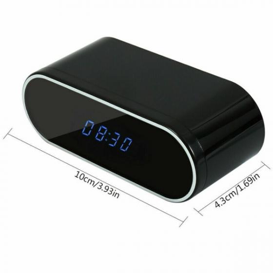 TELECAMERA SPIA WIFI IN SVEGLIA MICRO CAM INVISIBILE