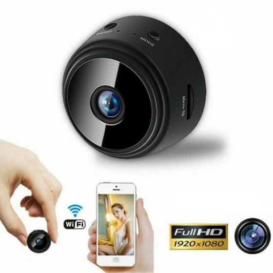 TELECAMERA SPIA INFRAROSSI MINI INVISIBILE FULL HD WIFI P2P