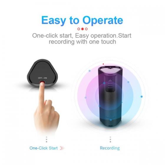 REGISTRATORE VOCALE AMBIENTALE PROFESSIONALE ALTA RISOLUZIONE DEL SUONO