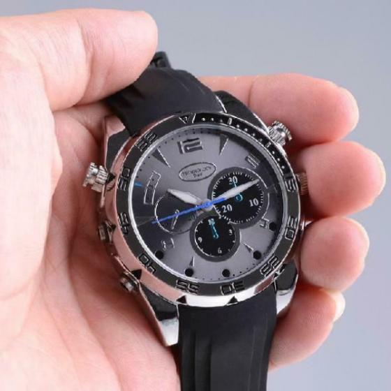 OROLOGIO SPY TELECAMERA INVISIBILE PROFESSIONALE MICROCAMERA INFRAROSSI