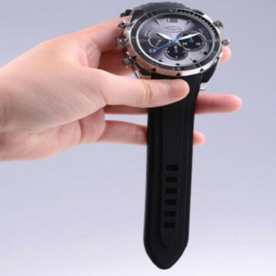 OROLOGIO SPY TELECAMERA INVISIBILE PROFESSIONALE MICROCAMERA INFRAROSSI