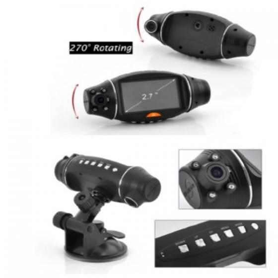 TELECAMERA PER AUTO GPS FULL HD 1280p DVR CAR VIDEO CAMERA VISIONE NOTTURNA