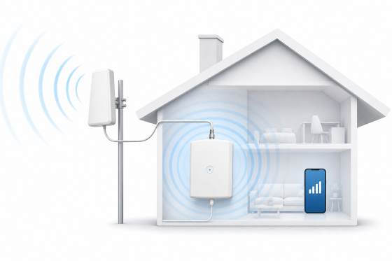 Amplificatore segnale GSM LTE StellaHome 800 900 MHz per casa
