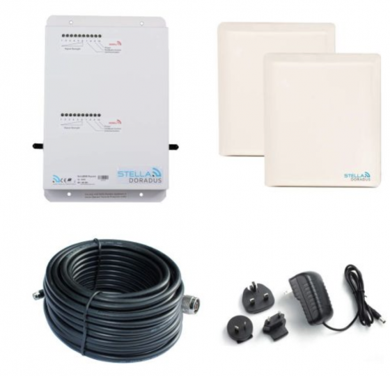 R2-SOHO - Ripetitore Amplificatore StellaDoradus - Dual Band GSM, LTE / 4G 800MHz - 1000mq -
