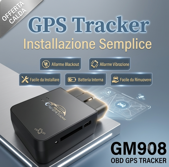 Localizzatore GPS OBD per auto e camion
