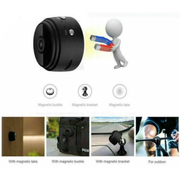 MINI TELECAMERA SPY INFRAROSSI FACILMENTE OCCULTABILE WIFI FULL HD